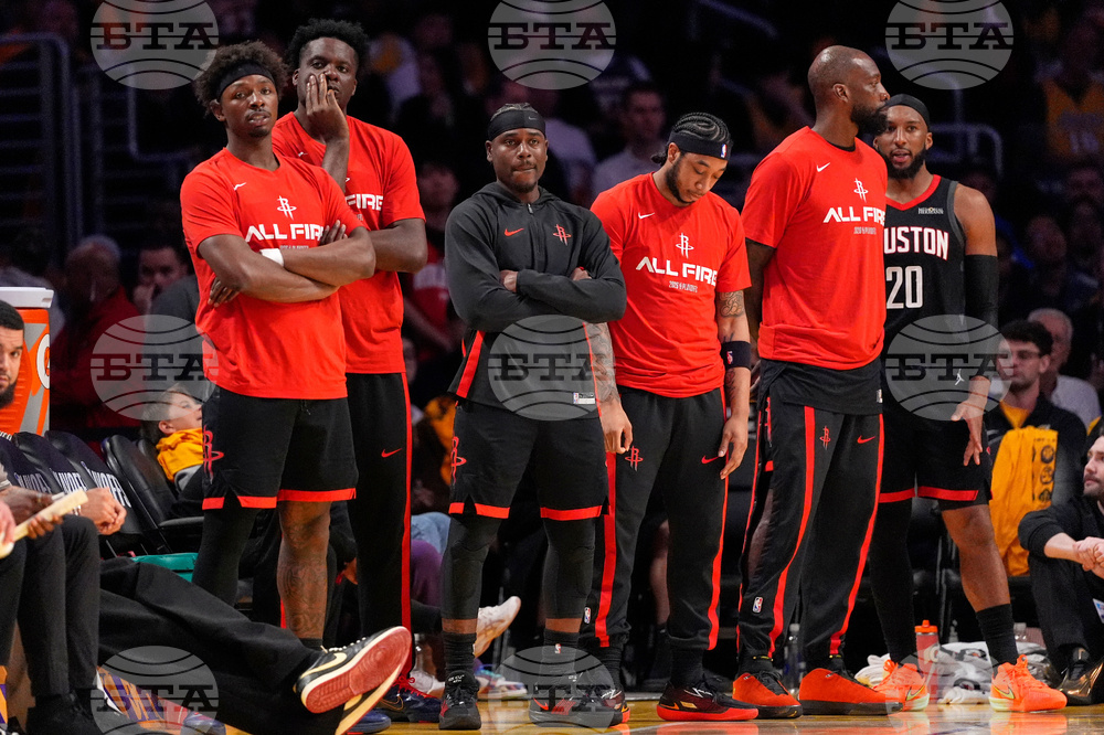 Rockets Lakers Basketball