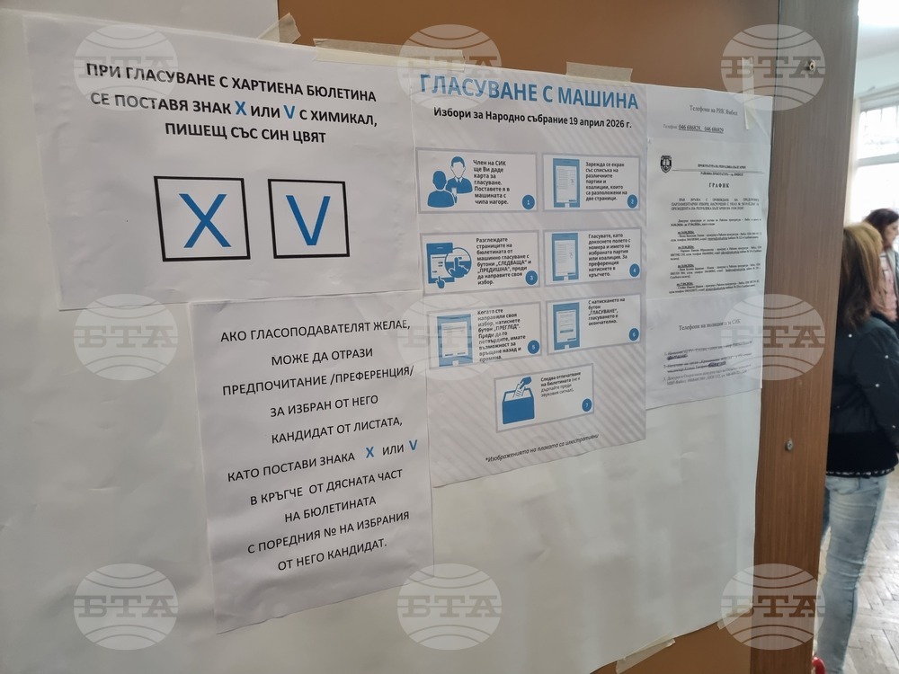 Ямбол - парламентарни избори - изборен ден - начало