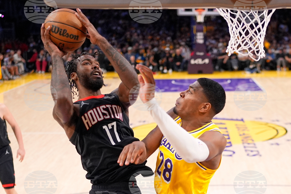 Rockets Lakers Basketball