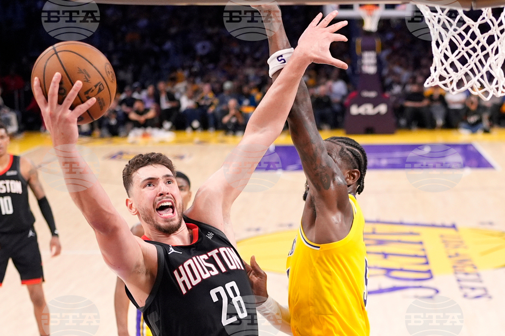 Rockets Lakers Basketball