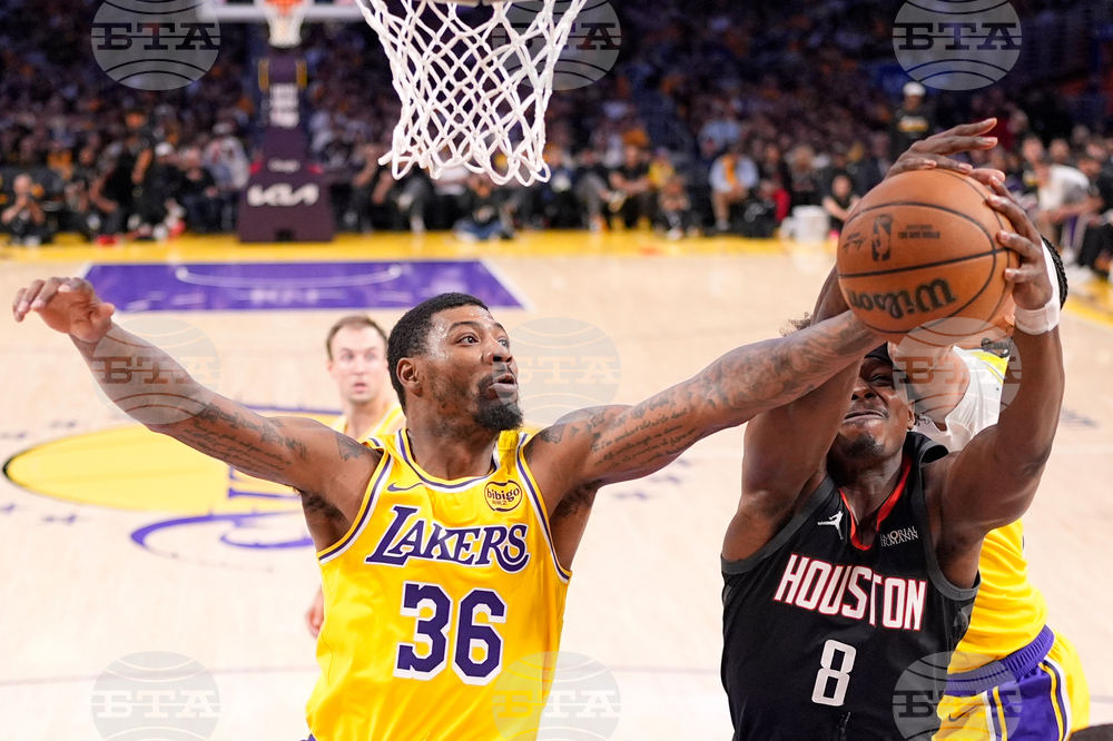 Rockets Lakers Basketball