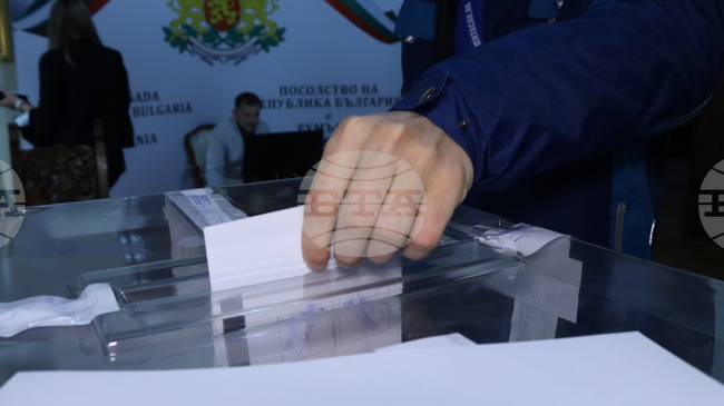 ЦИК започна да публикува междинните резултати от парламентарните избори