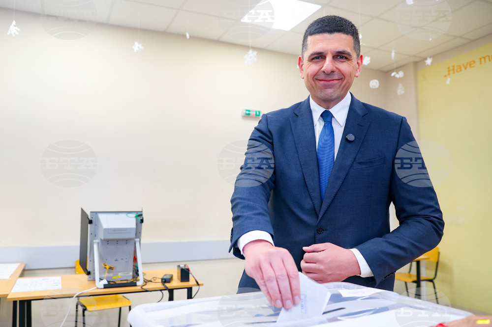 Yes, Bulgaria Co-leader Ivaylo Mirchev Votes for Bulgaria Free from Corruption Model and Reaffirming Its European Path