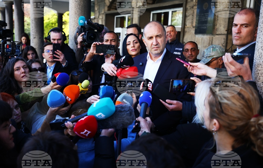 Румен Радев - парламентарни избори - гласуване