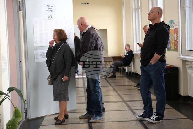 Парламентарни избори - Френска гимназия "Алфонс дьо Ламартин" - гласуване