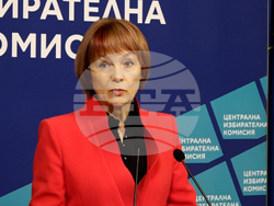 ЦИК - парламентарни избори - Росица Матева - брифинг