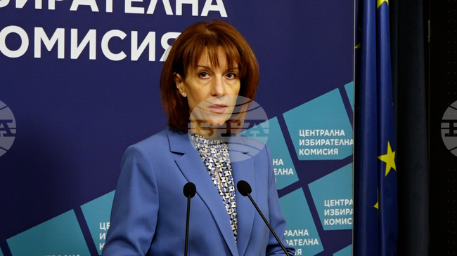 ЦИК - парламентарни избори - Камелия Нейкова - брифинг