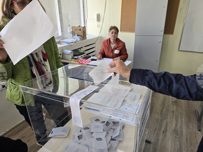 Плевен - парламентарни избори - гласуване