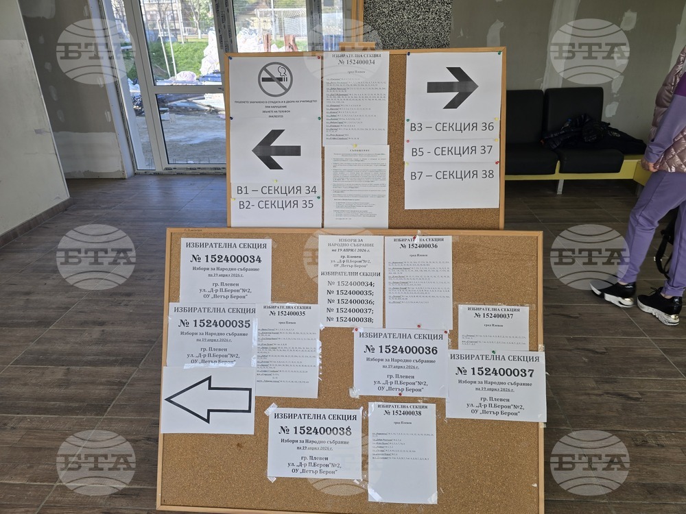 Плевен - парламентарни избори - гласуване