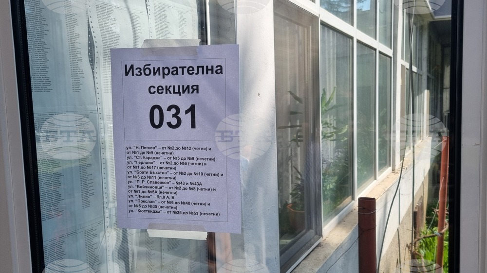 Търговище - парламентарни избори - гласуване