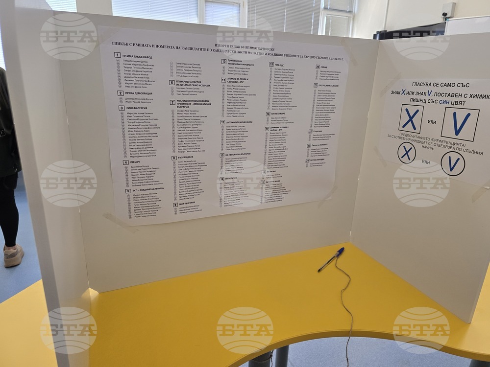 Свищов - парламентарни избори - гласуване