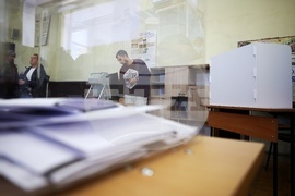 Парламентарни избори - Професионална гимназия по транспорт „Макгахан“ - гласуване