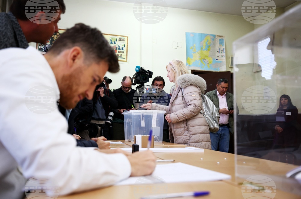 Парламентарни избори - Професионална гимназия по транспорт „Макгахан“ - гласуване
