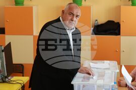 Парламентарни избори - Бойко Борисов - гласуване
