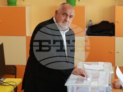 Парламентарни избори - Бойко Борисов - гласуване