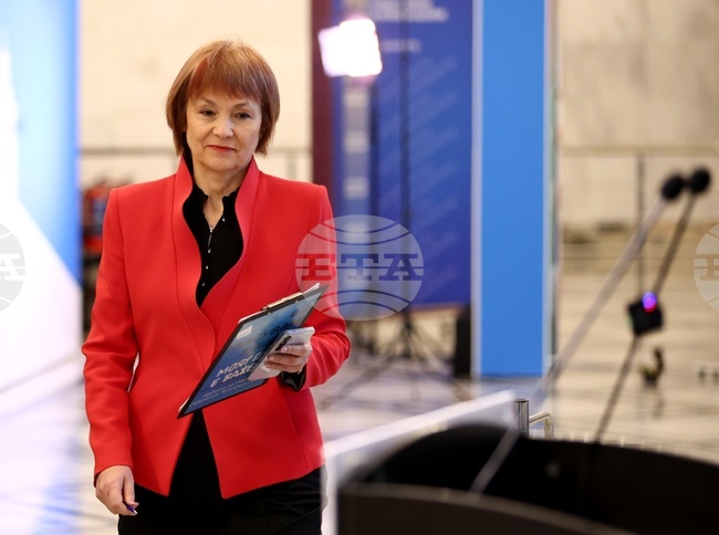 Централна избирателна комисия - Росица Матева - брифинг
