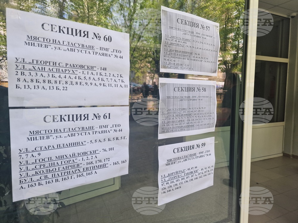 Стара Загора - парламентарни избори - гласуване