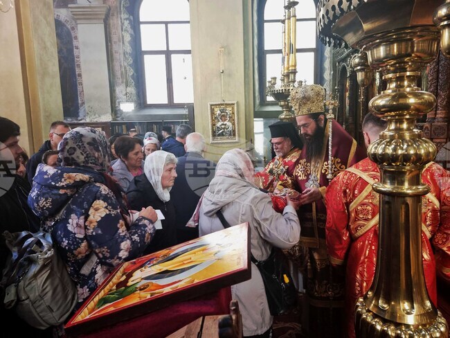 Житието на свети апостол Тома беше припомнено на миряните в осмия ден след Възкресение Христово