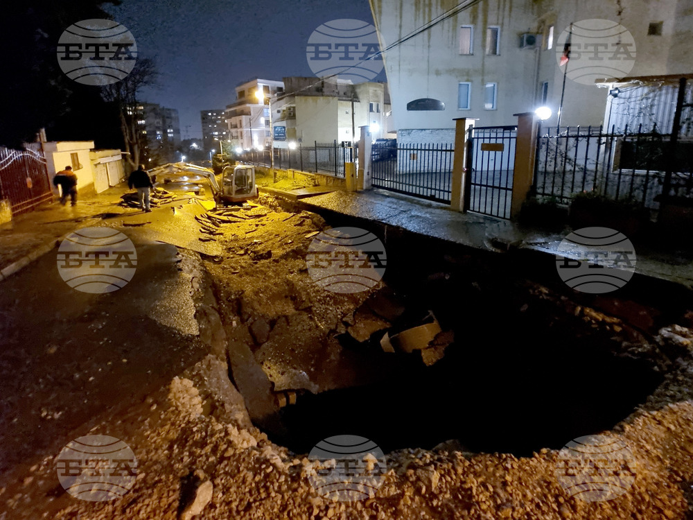 Варна - ВиК - водопровод - авария