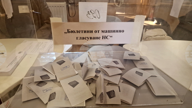 Изборният ден в 28 МИР – Търговище приключи навреме и в спокойна обстановка