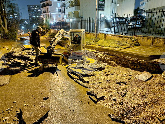 Варна - ВиК - водопровод - авария