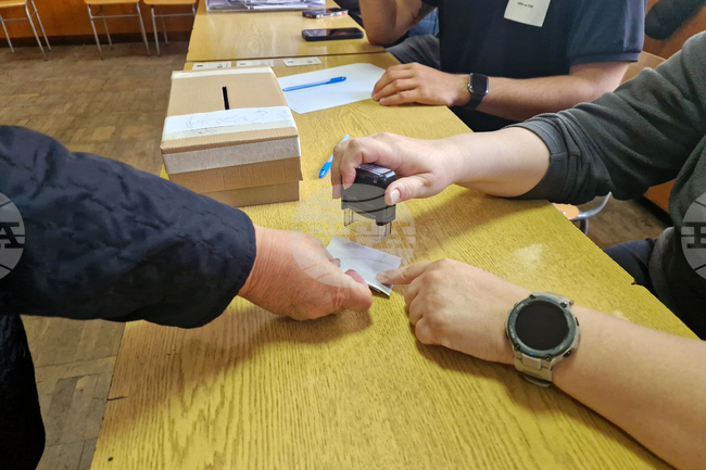 В област Търговище избирателната активност към 16:00 часа достигна 30,96 процента