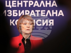 Централна избирателна комисия - избори - брифинг - Росица Матева