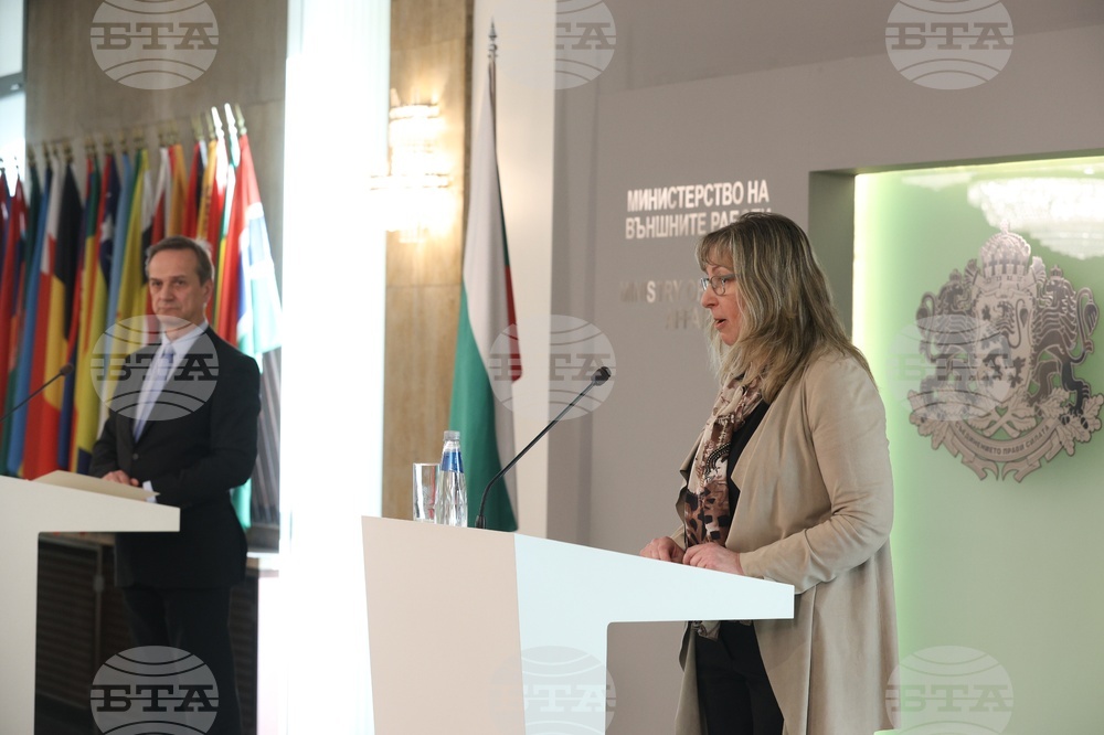 Министерство на външните работи - брифинг - Боряна Стойнова