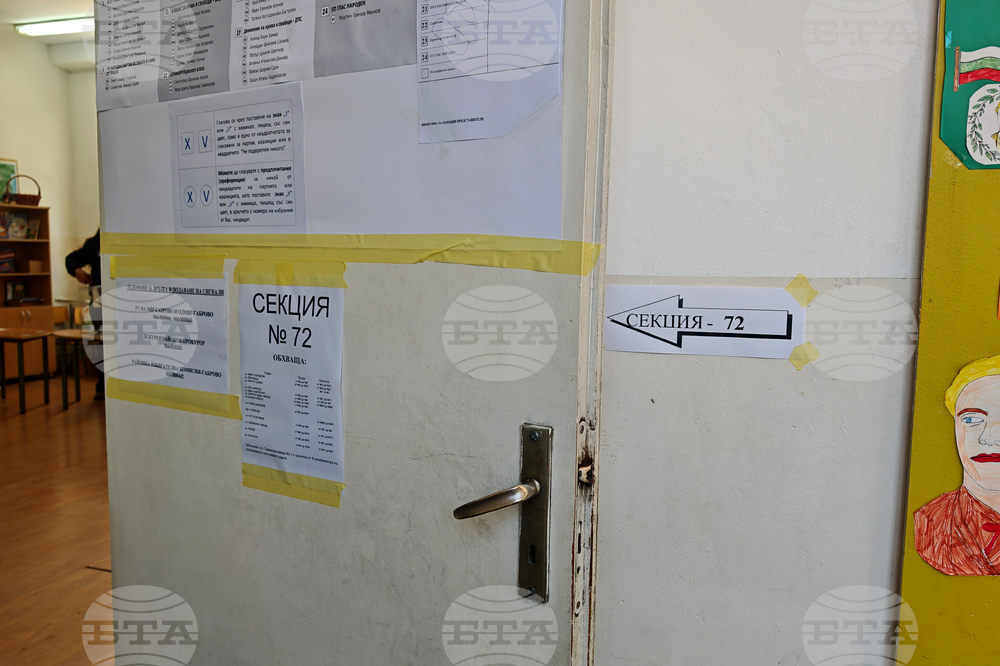 Габрово - предсрочни парламентарни избори - гласуване