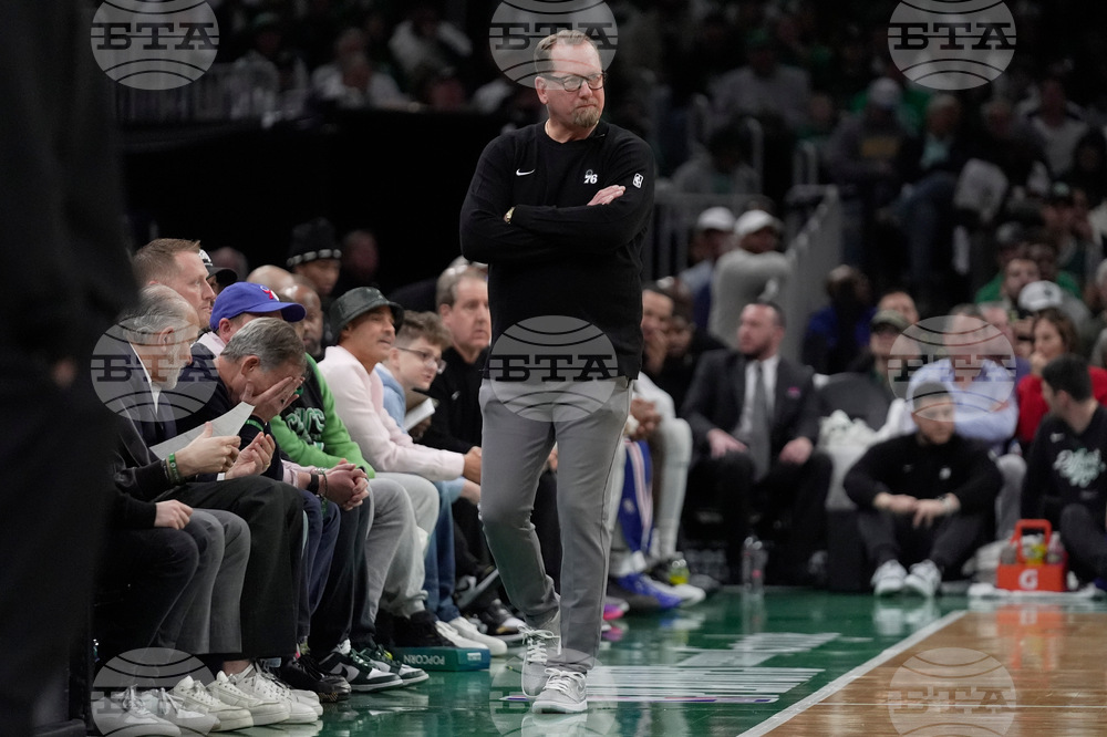 76ers Celtics Basketball