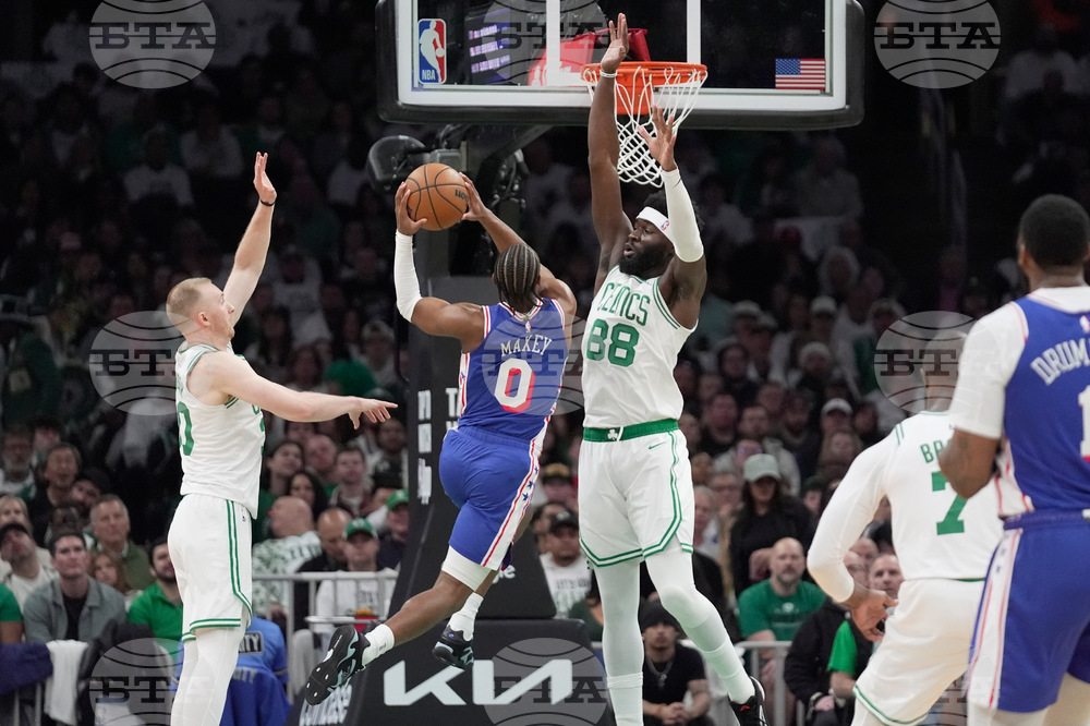 76ers Celtics Basketball