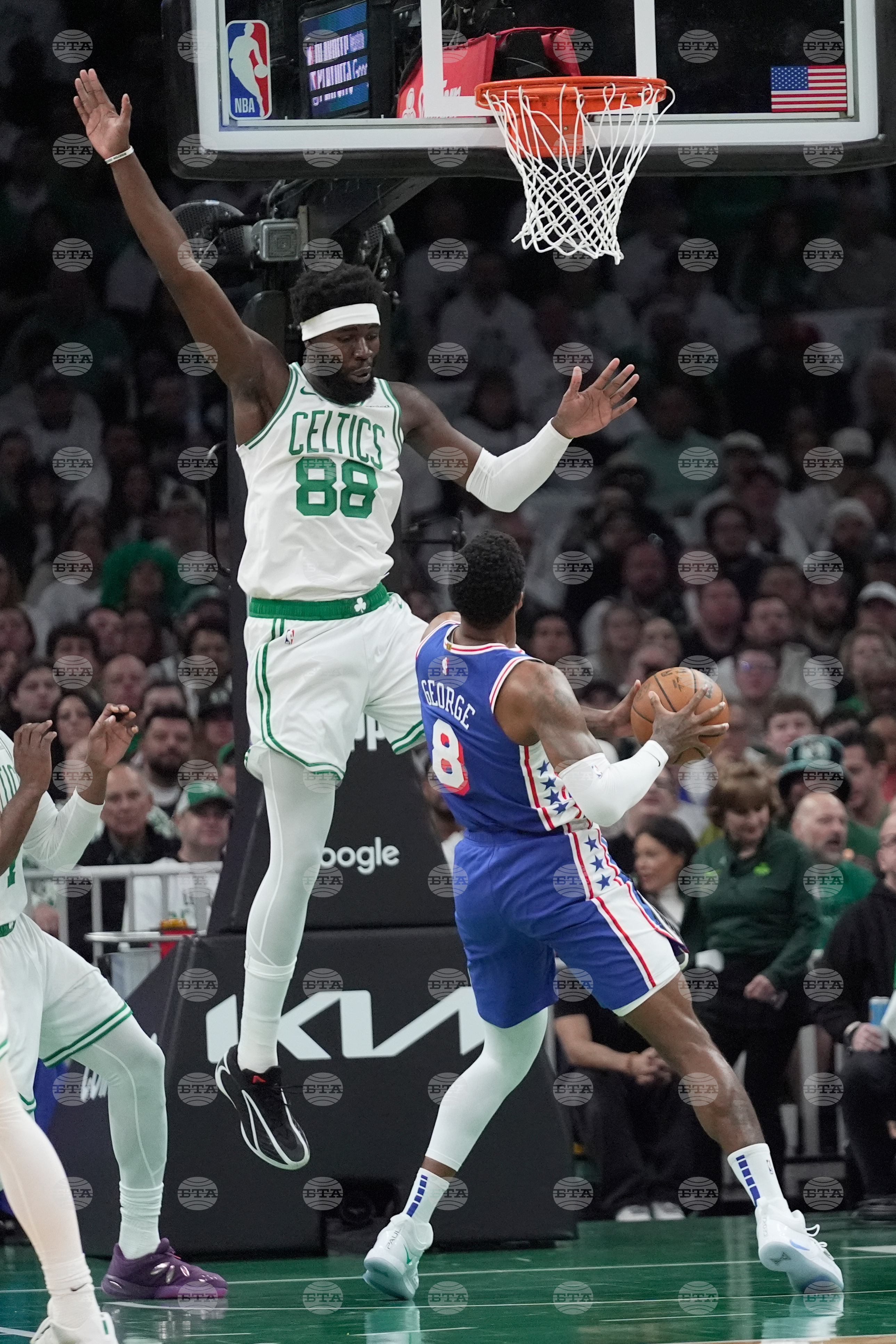 76ers Celtics Basketball
