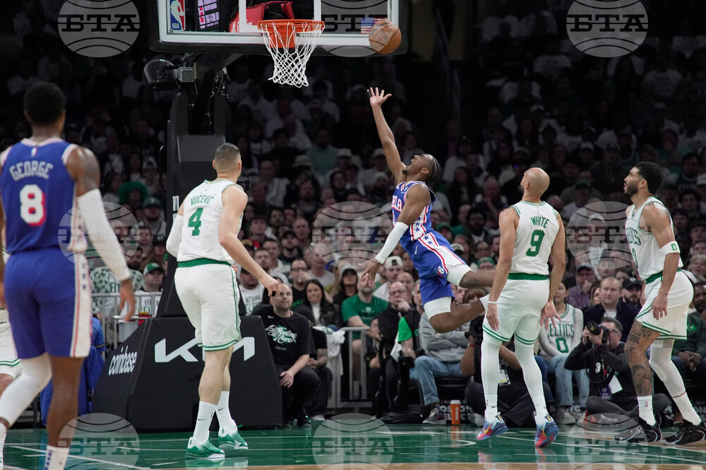 76ers Celtics Basketball