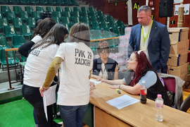 Хасково - парламентарни избори - изборни книжа - предаване