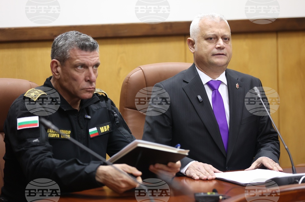 Министерство на вътрешните работи - избори - брифинг