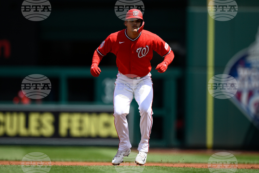 Giants Nationals Baseball