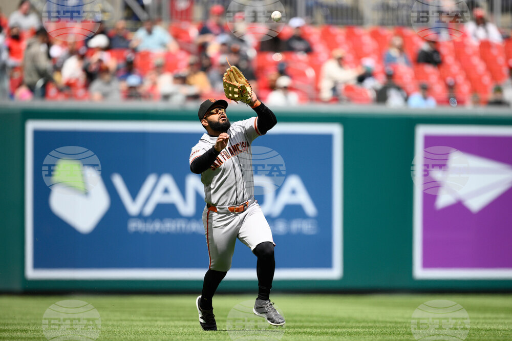 Giants Nationals Baseball