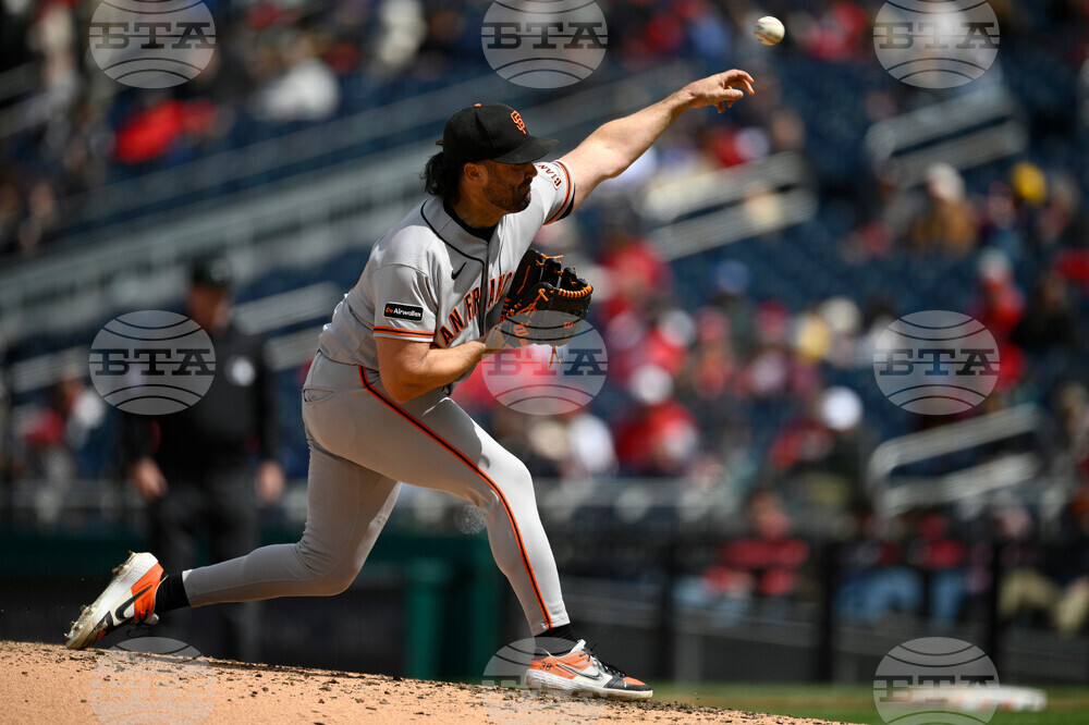 Giants Nationals Baseball