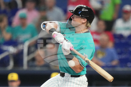 Brewers Marlins Baseball