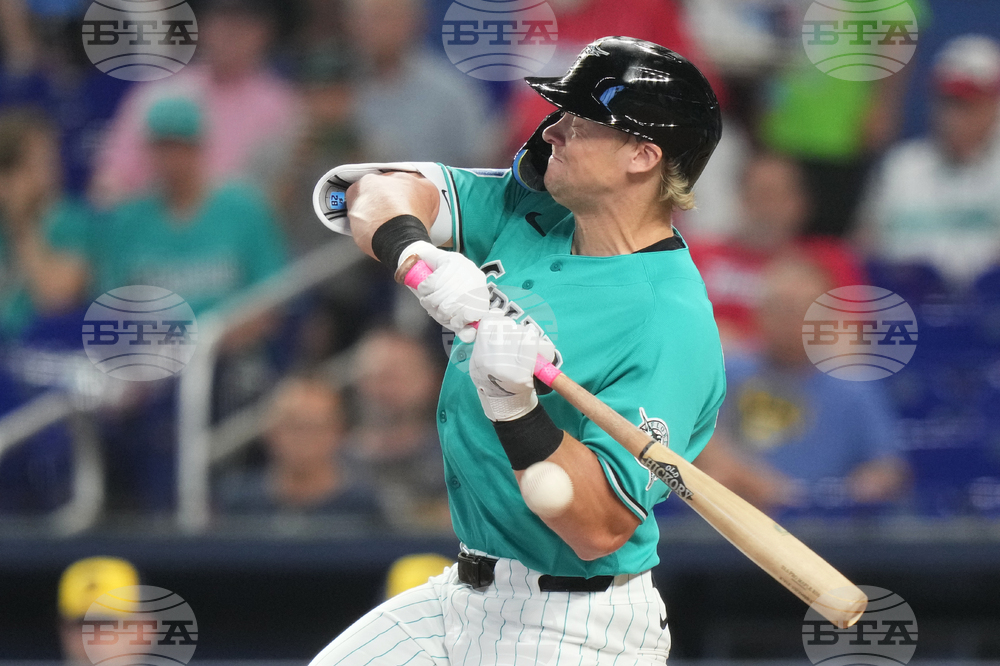 Brewers Marlins Baseball