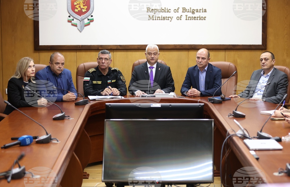 Министерство на вътрешните работи - избори - брифинг