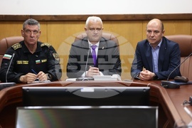 Министерство на вътрешните работи - избори - брифинг