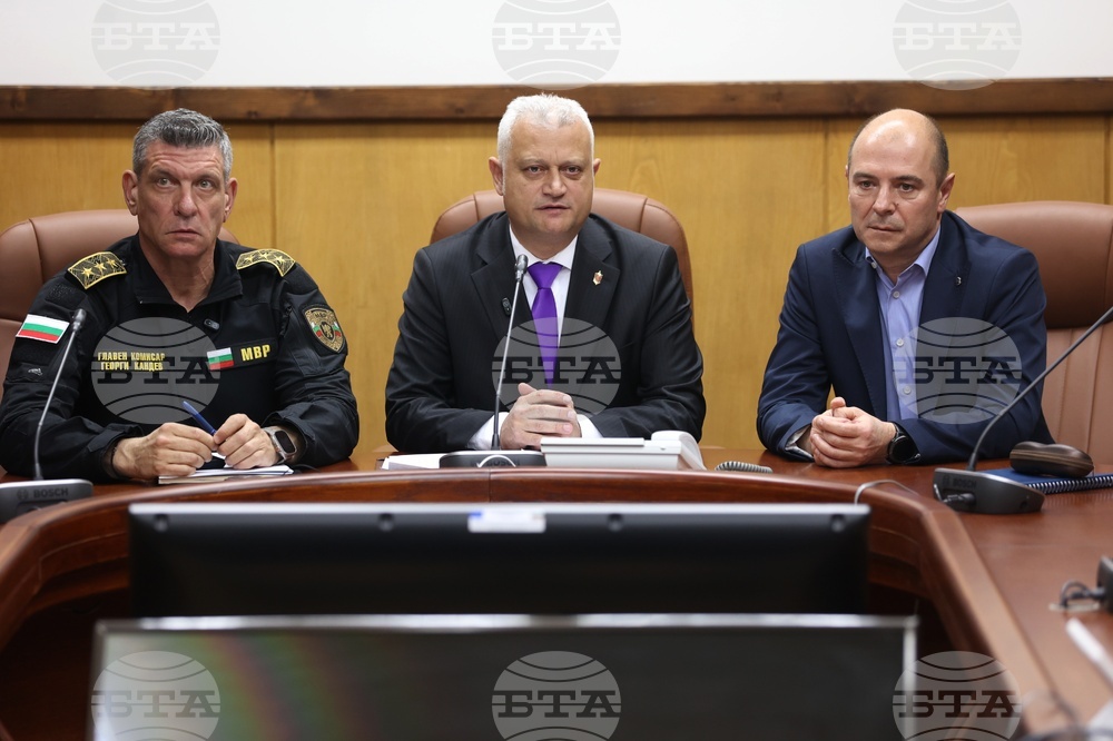 Министерство на вътрешните работи - избори - брифинг