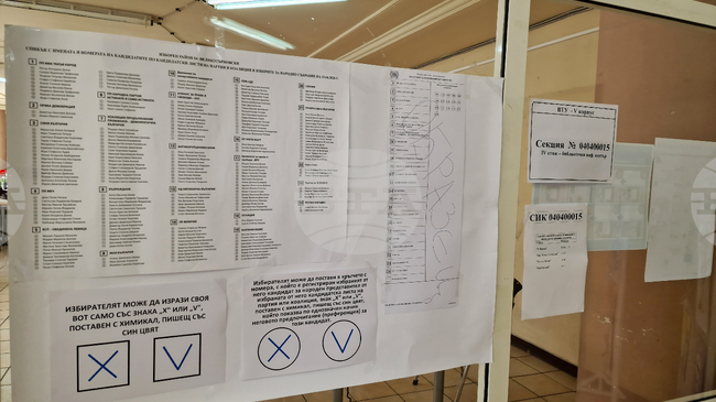 Какво е разпределението на мандатите в 4 МИР - Велико Търново след проведените парламентарни избори