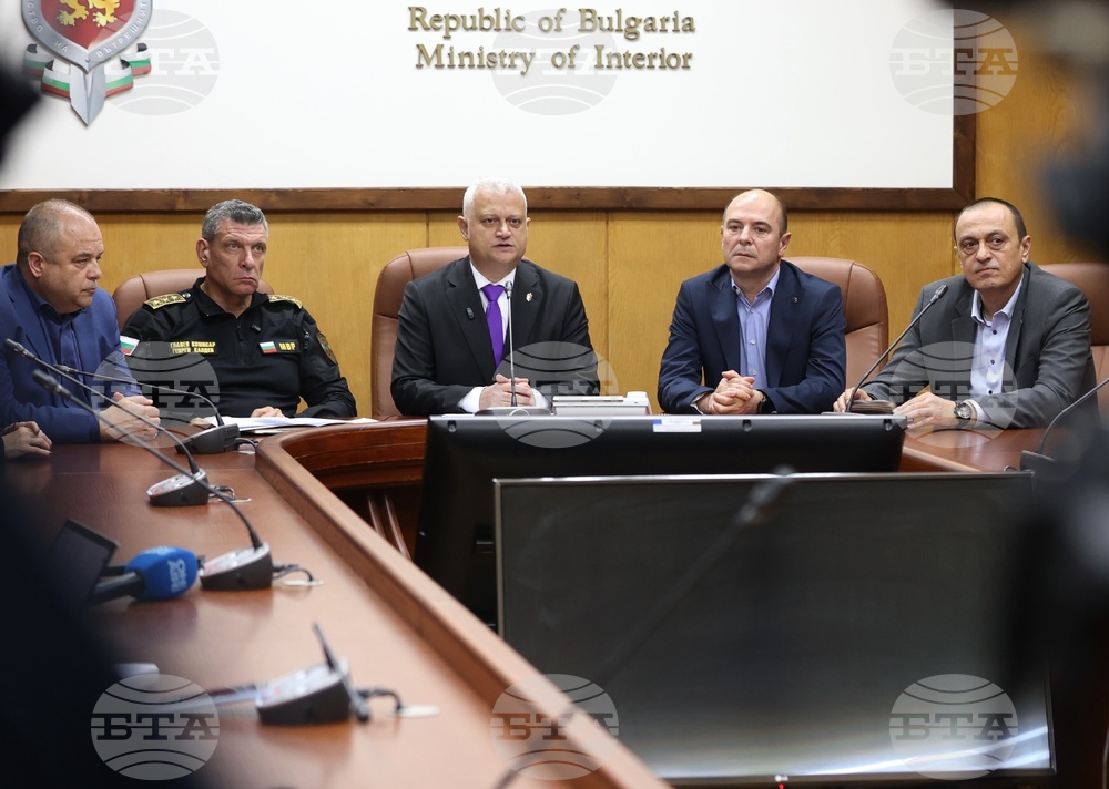 Министерство на вътрешните работи - избори - брифинг
