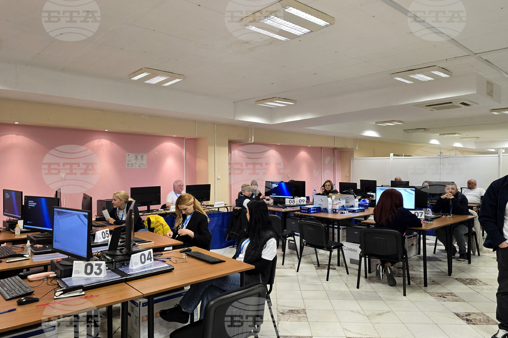 Сливен - предсрочни парламентарни избори - предаване на изборните книжа