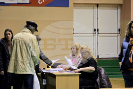 Сливен - предсрочни парламентарни избори - предаване на изборните книжа