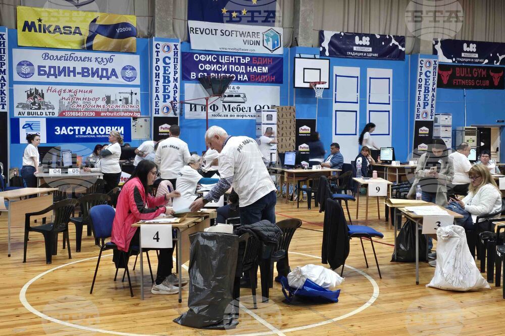 Видин - предсрочни парламентарни избори - изборни книжа - предаване 