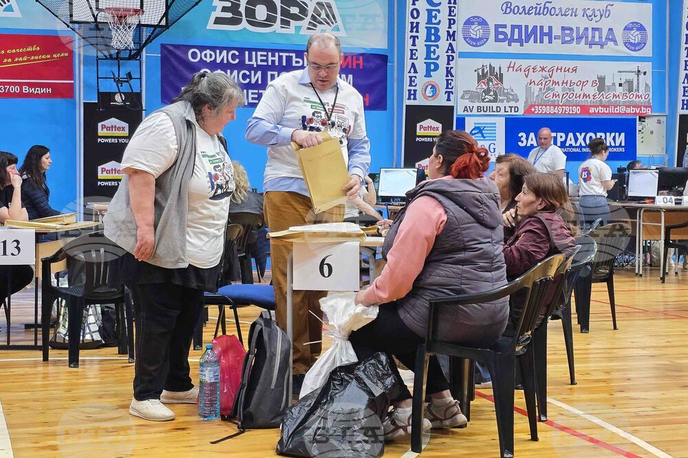 Видин - предсрочни парламентарни избори - изборни книжа - предаване 