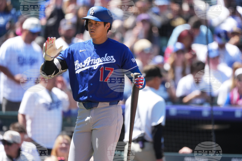 Dodgers Rockies Baseball